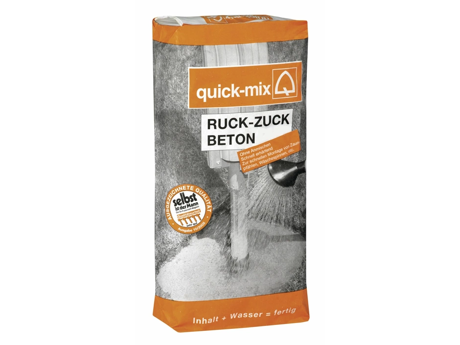 quick mix rzb ruck zuck beton