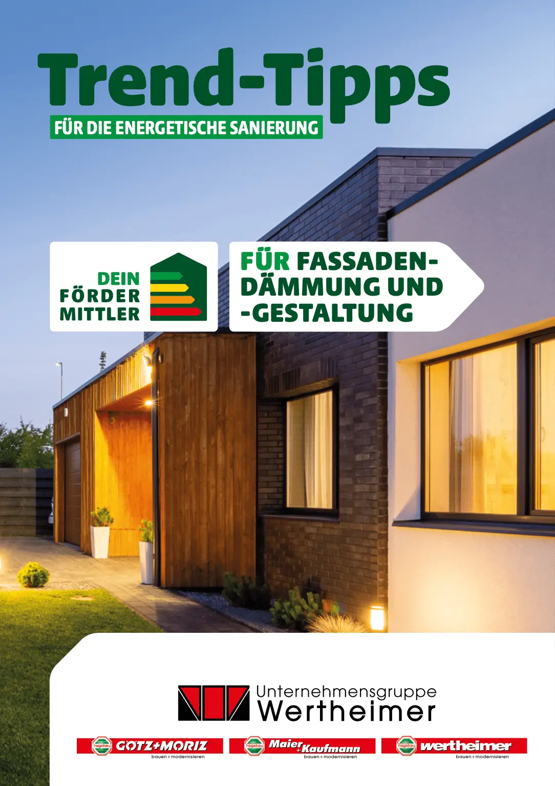 energetische sanierung fassade daemmung