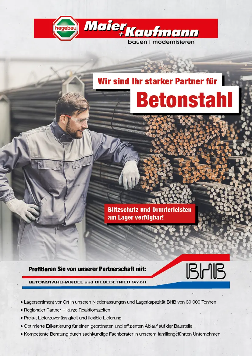MK Flyer Betonstahl